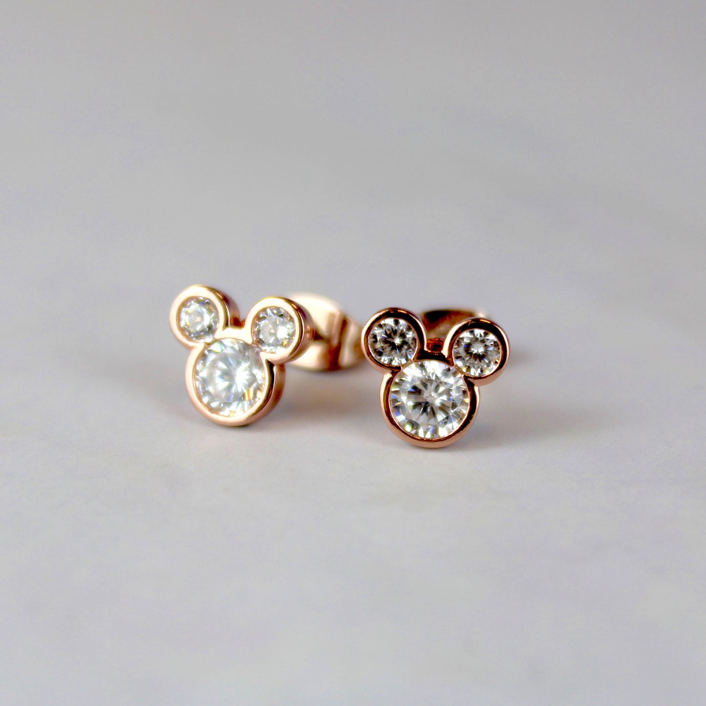 Disney Mickey Mouse Stud Earrings - Rosegold – The Pink a la Mode